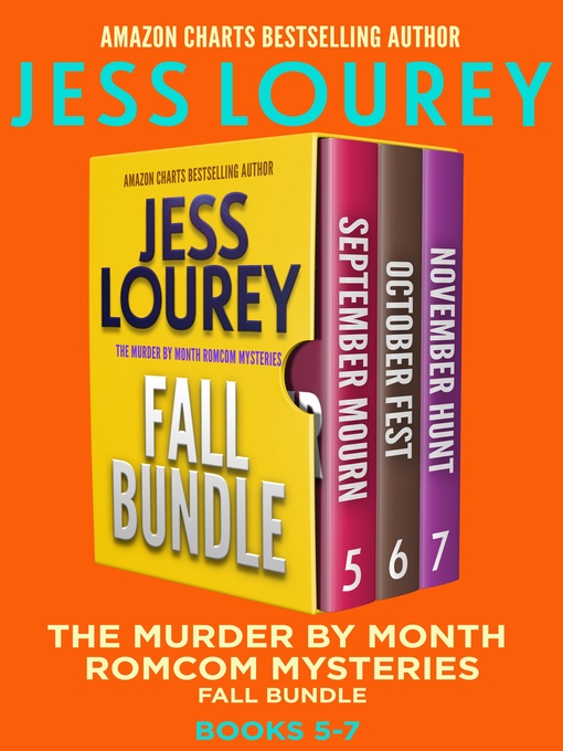 Title details for The Murder by Month Romcom Mystery Fall Bundle by Jess Lourey - Wait list